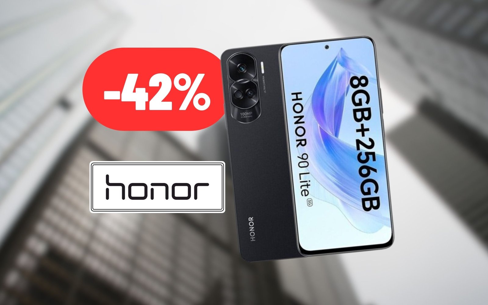 , Honor 90 Lite in maxi sconto su eBay: risparmia 118€